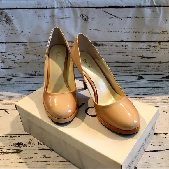 BIJOU NEW YORK—CAMEL OMBRÉ—PLATFORM HEELS!! (EUC) - Picture 4 of 10